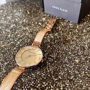 Anne Klein Ladies Watch AK2210 Pink Rose Gold Ladies Watches Stainless Steel